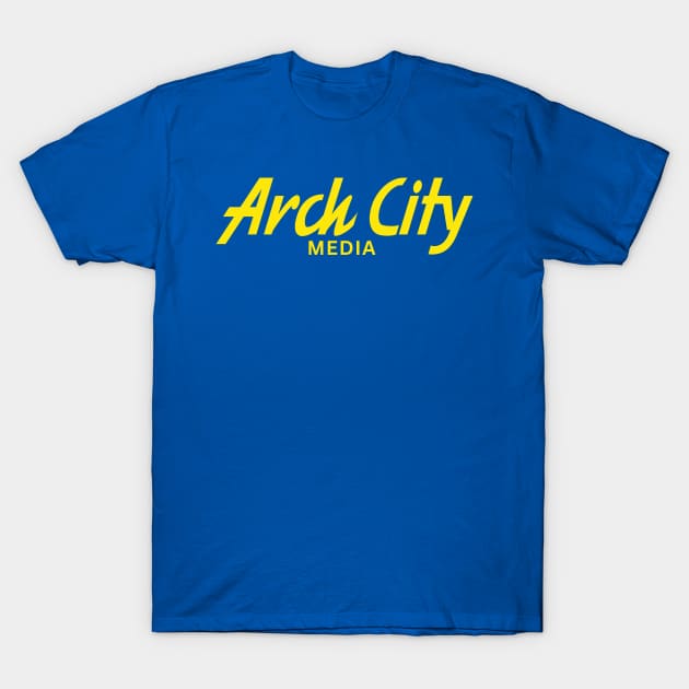 Arch City Media Specialties Blues T-Shirt by Arch City Tees